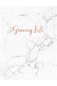 Grocery List