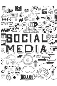 Social Media 100 Page Dot Grid Journal