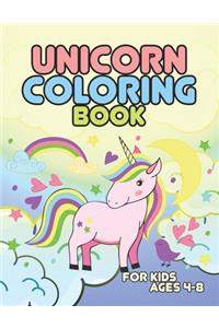 Unicorn Coloring Book
