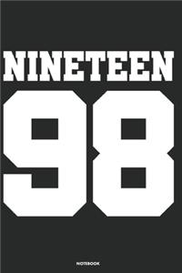 Nineteen 98 Notebook