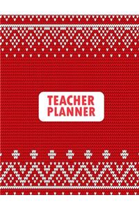 Teacher Planner: Lesson Planner Weekly And Monthly, Calendar Schedule - Inspirational Gift for Christmas - Planner January 2020 through December 2020