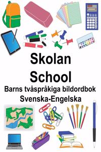 Svenska-Engelska Skolan/School Barns tvåspråkiga bildordbok