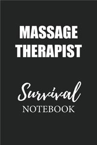 Massage Therapist Survival Notebook