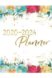5 Year Planner 2020-2024 Monthly Pocket Calendar 60 Month (8.5x11 with 156 pages)