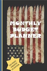 Monthly Budget Planner 103 pages us edition