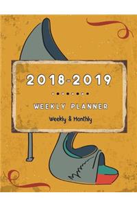 2018-2019 Weekly Planner Weekly And Monthly