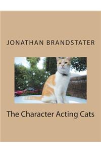 Character Acting Cats Coloring Book