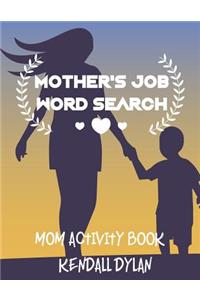 Mother's Job Word Search