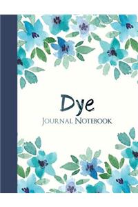 Dye Journal Notebook