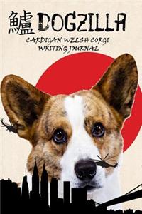 Dogzilla Cardigan Welsh Corgi Writing Journal