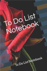 To Do List Notebook