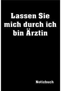 Ärztin Notizbuch