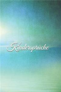 Kindersprüche