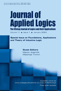 Journal of Applied Logics, Volume 11, Number 1, January 2024. Special Issue