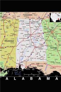 A Map of the State of Alabama Journal