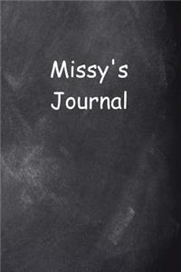 Missy Personalized Name Journal Custom Name Gift Idea Missy