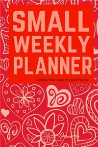 Cuddles Small Weekly Planner
