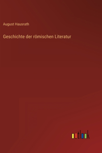 Geschichte der römischen Literatur