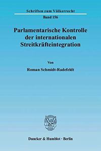 Parlamentarische Kontrolle Der Internationalen Streitkrafteintegration