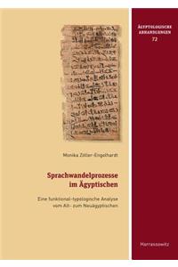 Sprachwandelprozesse Im Agyptischen