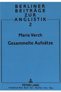 Maria Verch: Gesammelte Aufsaetze