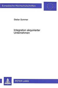Integration akquirierter Unternehmen