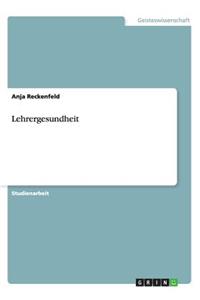 Lehrergesundheit