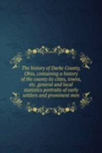 history of Darke County, Ohio
