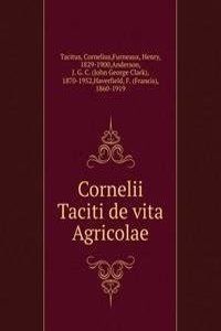 Cornelii Taciti de vita Agricolae