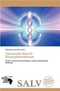 Cinnamate Beta-D-Glucosyltransferase