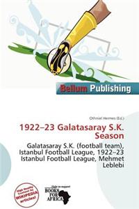 1922-23 Galatasaray S.K. Season