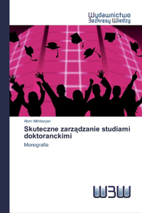 Skuteczne zarzadzanie studiami doktoranckimi