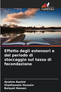 Effetto degli estensori e del periodo di stoccaggio sul tasso di fecondazione