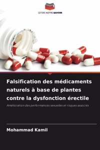 Falsification des médicaments naturels à base de plantes contre la dysfonction érectile