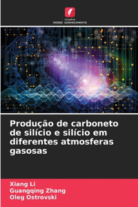 Produção de carboneto de silício e silício em diferentes atmosferas gasosas
