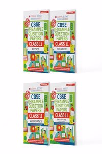 Oswaal CBSE Sample Question Papers Physics, Chemistry, Math, English Core Class 11 (Set of 4 Books) (For 2023-24 Exam)