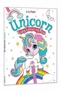 Unicorn Copy Colouring Book - Colouring Activity for Childrens