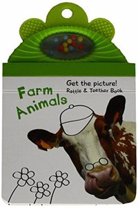 Baby Rattle Photo Book: Farm animals