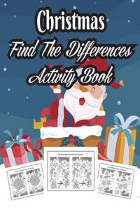Christmas Find The Differences Activity Book
