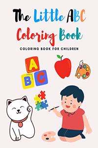 Little ABC Coloring Book, Children's Coloring Books