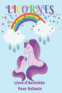 LICORNES Livre d'activités pour enfants