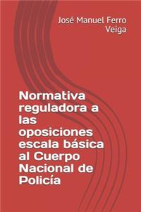 Normativa reguladora a las oposiciones escala básica al Cuerpo Nacional de Policía