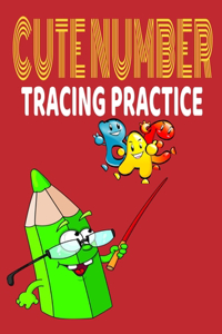 cute number tracing practice