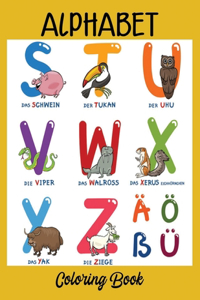 Alphabet Coloring Book