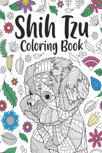 Shih Tzu Coloring Book
