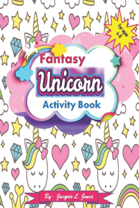 Fantasy Unicorn Activity Book