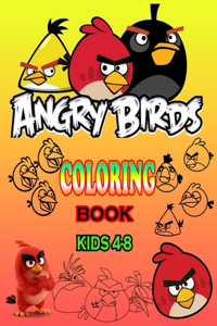 Angry Birds Coloring Book Kids 4-8