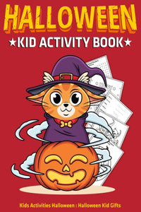 Halloween Kid Activity Book