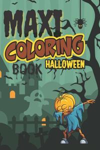 Maxi Coloring Book Halloween