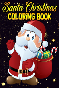 Santa Christmas coloring book